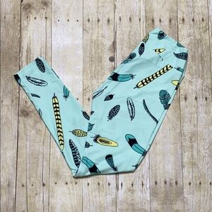 LuLaRoe Feather Leggings